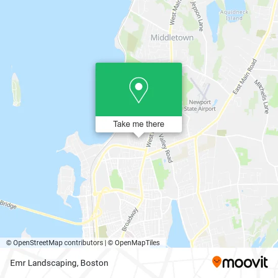 Emr Landscaping map