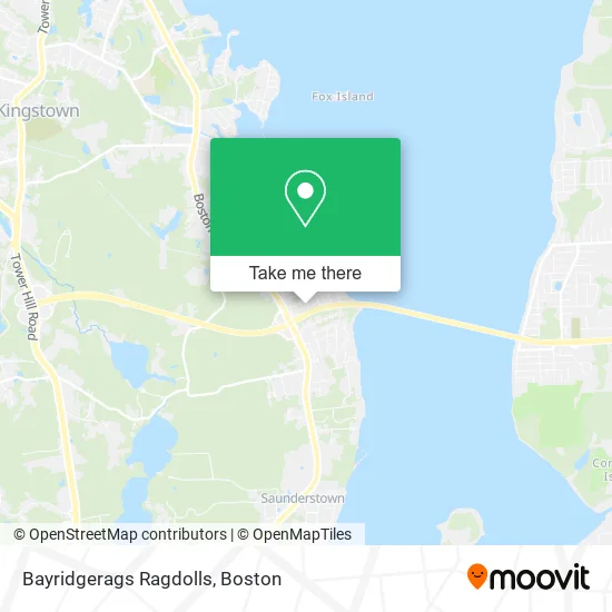Bayridgerags Ragdolls map