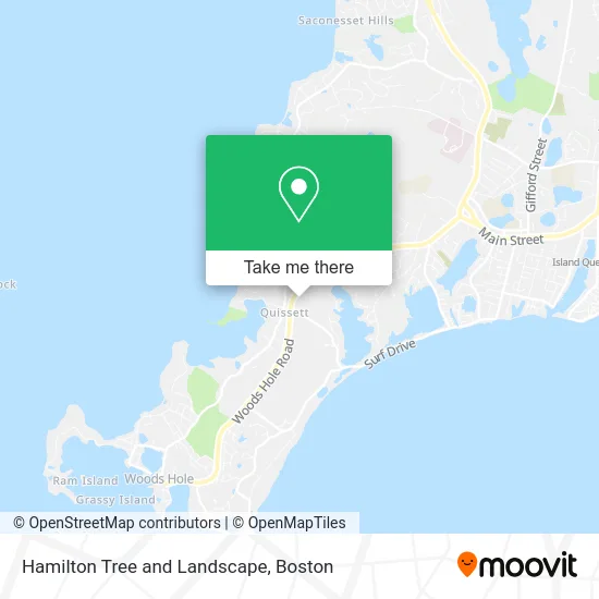 Hamilton Tree and Landscape map
