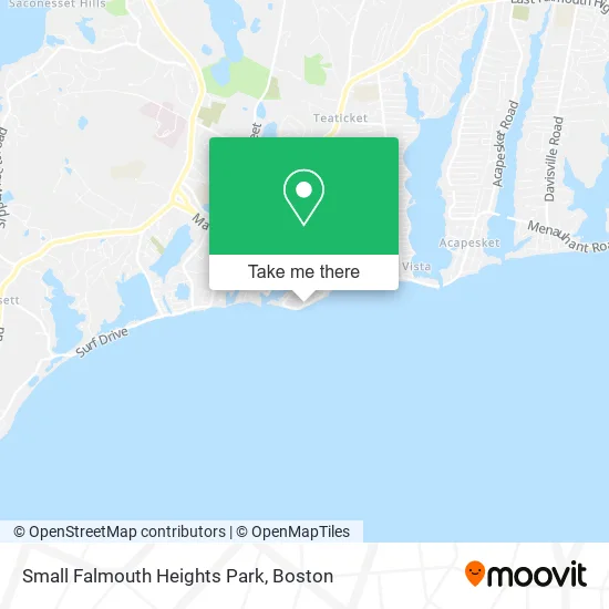 Mapa de Small Falmouth Heights Park