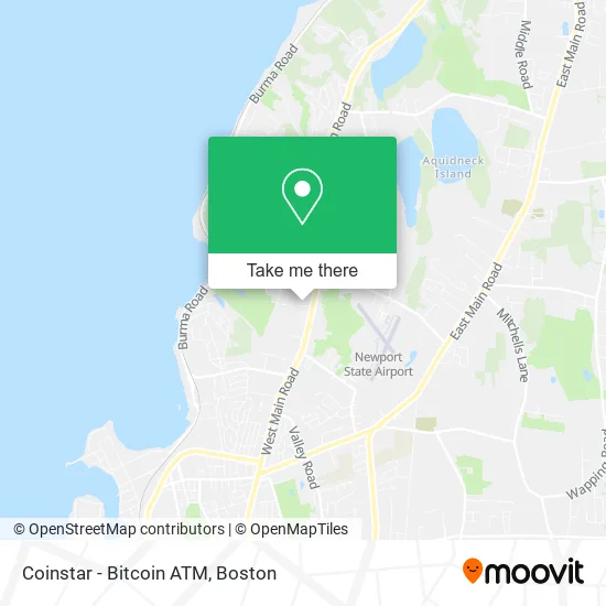 Coinstar - Bitcoin ATM map