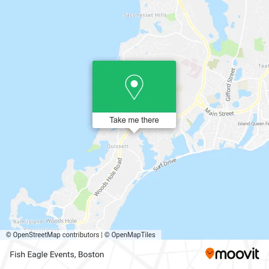 Fish Eagle Events map