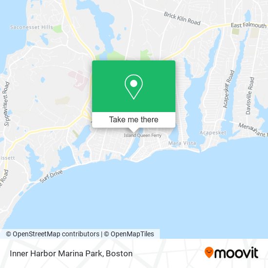 Mapa de Inner Harbor Marina Park