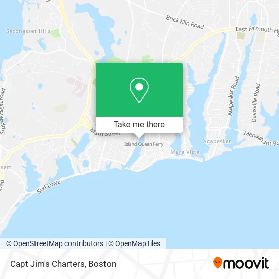 Mapa de Capt Jim's Charters
