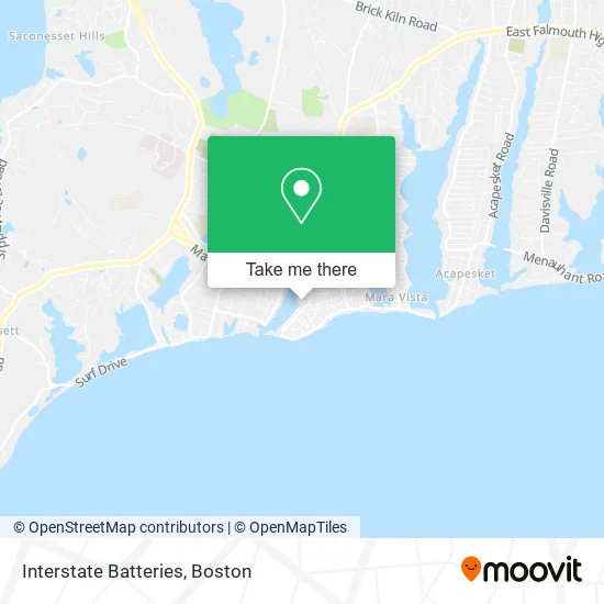 Mapa de Interstate Batteries