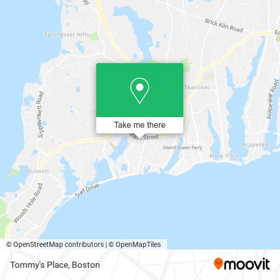 Tommy's Place map