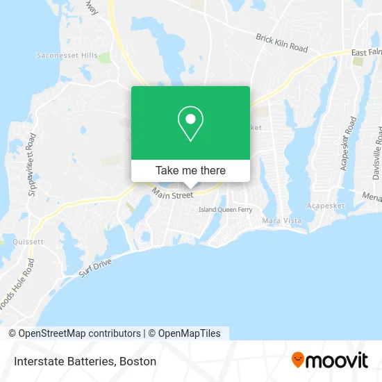 Interstate Batteries map