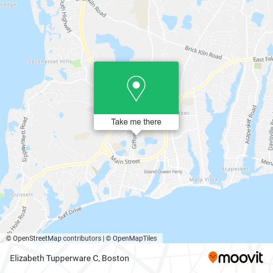 Elizabeth Tupperware C map