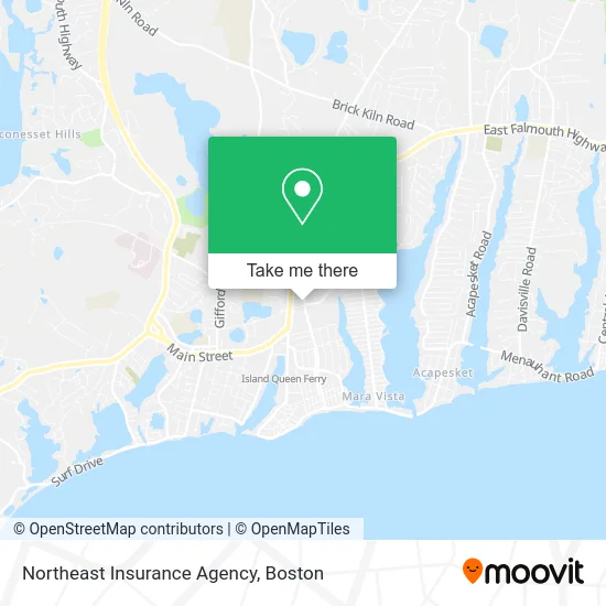 Northeast Insurance Agency map