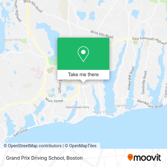 Grand Prix Driving School map
