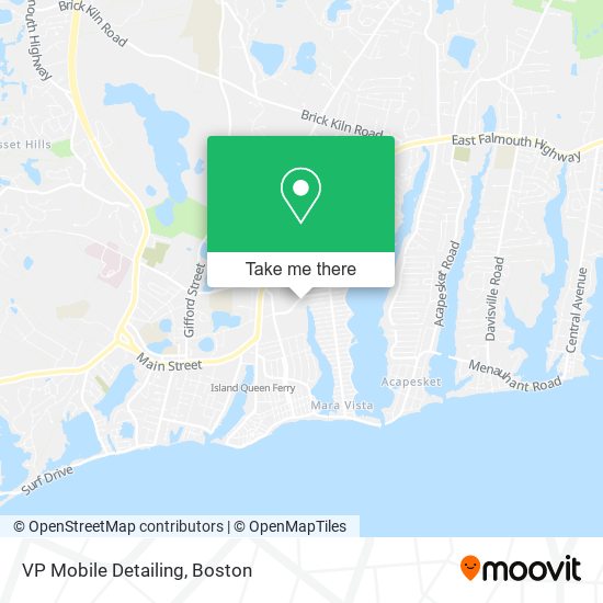 Mapa de VP Mobile Detailing