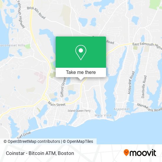 Coinstar - Bitcoin ATM map