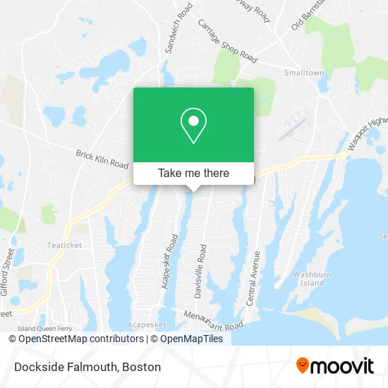 Dockside Falmouth map