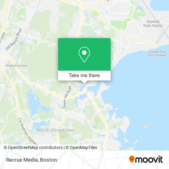 Recrue Media map