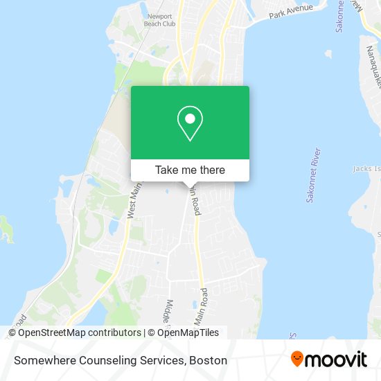 Somewhere Counseling Services map