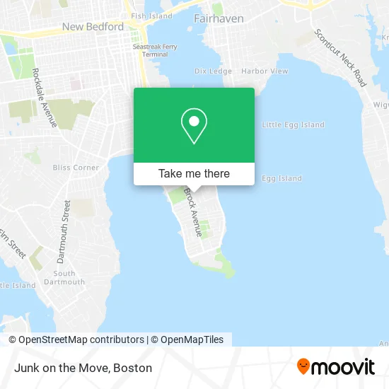 Junk on the Move map
