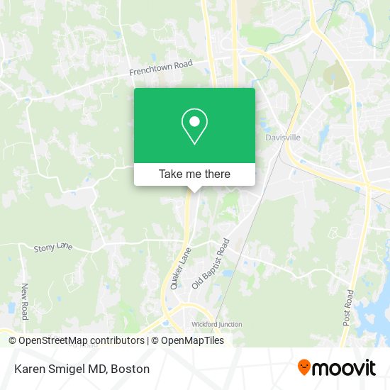 Mapa de Karen Smigel MD