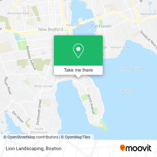 Lion Landscaping map