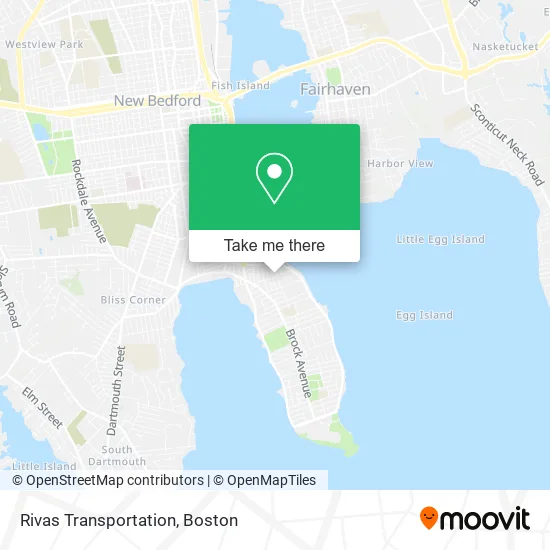 Rivas Transportation map