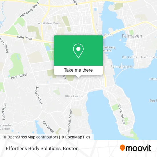 Effortless Body Solutions map