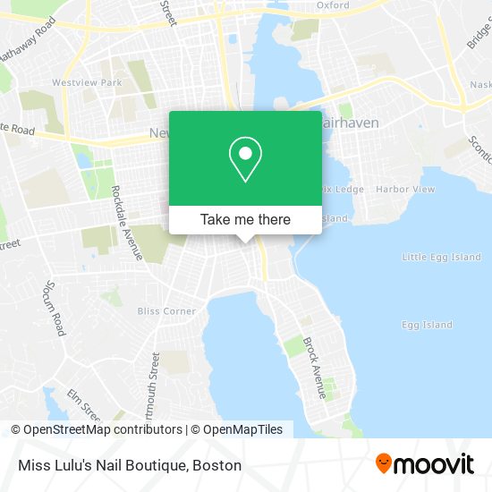 Mapa de Miss Lulu's Nail Boutique
