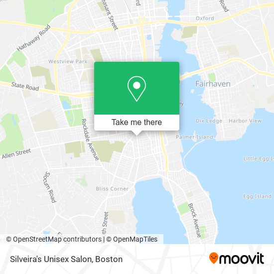 Silveira's Unisex Salon map