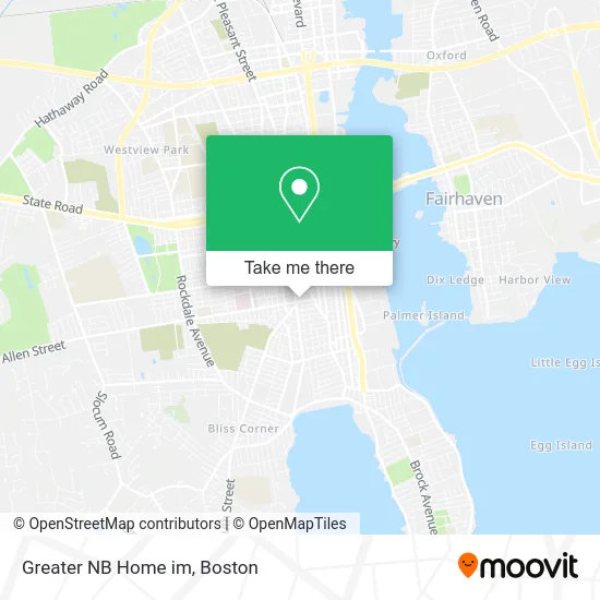 Greater NB Home im map