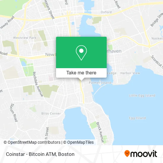 Coinstar - Bitcoin ATM map