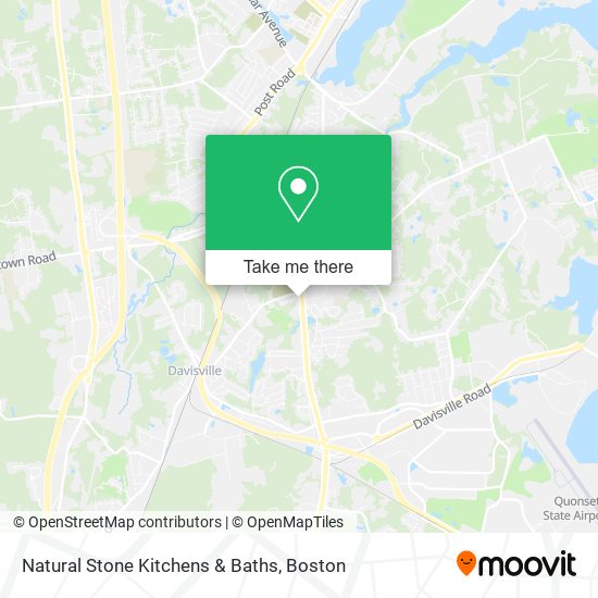 Natural Stone Kitchens & Baths map