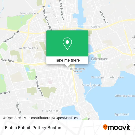 Bibbiti Bobbiti Pottery map