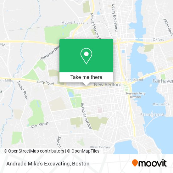 Andrade Mike's Excavating map