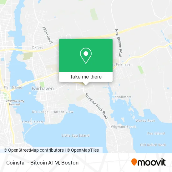 Coinstar - Bitcoin ATM map