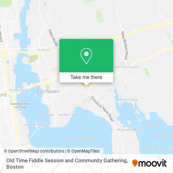 Old Time Fiddle Session and Community Gathering map