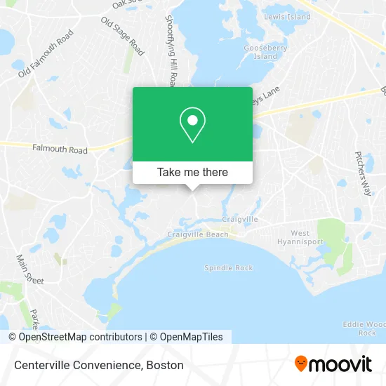 Centerville Convenience map