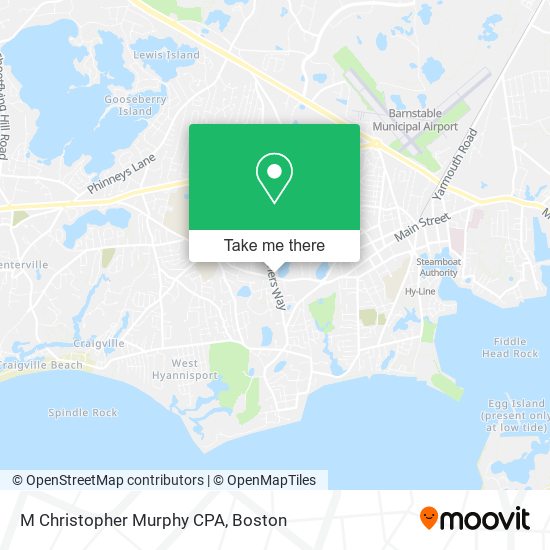 Mapa de M Christopher Murphy CPA