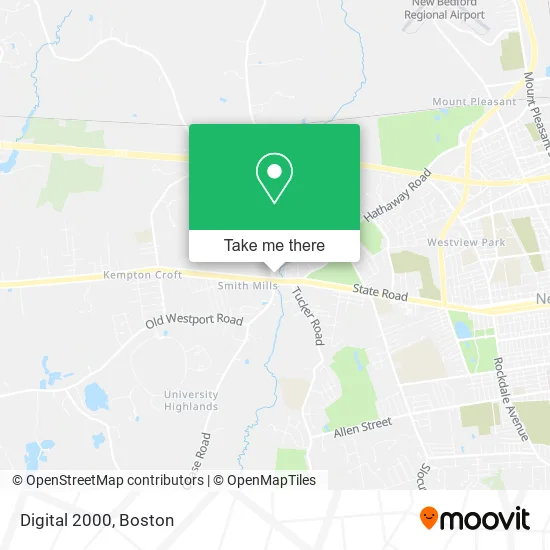 Digital 2000 map