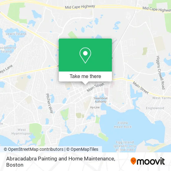 Abracadabra Painting and Home Maintenance map