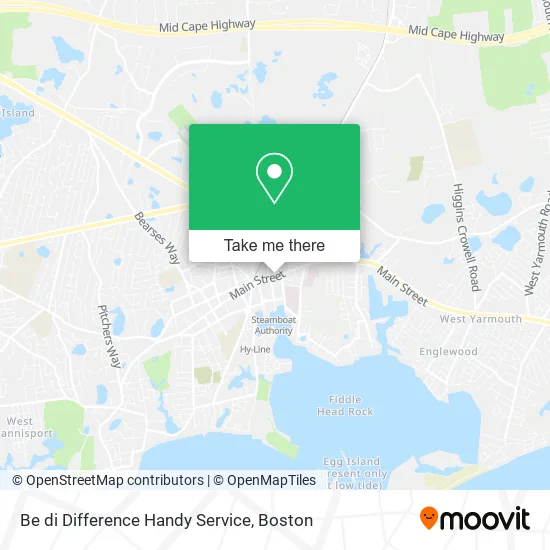 Be di Difference Handy Service map