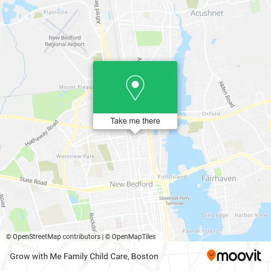 Grow with Me Family Child Care map