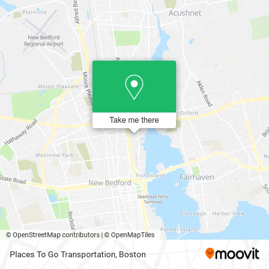 Places To Go Transportation map