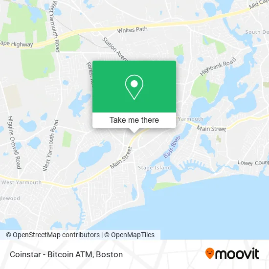 Coinstar - Bitcoin ATM map