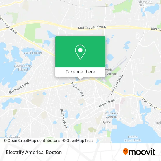 Electrify America map