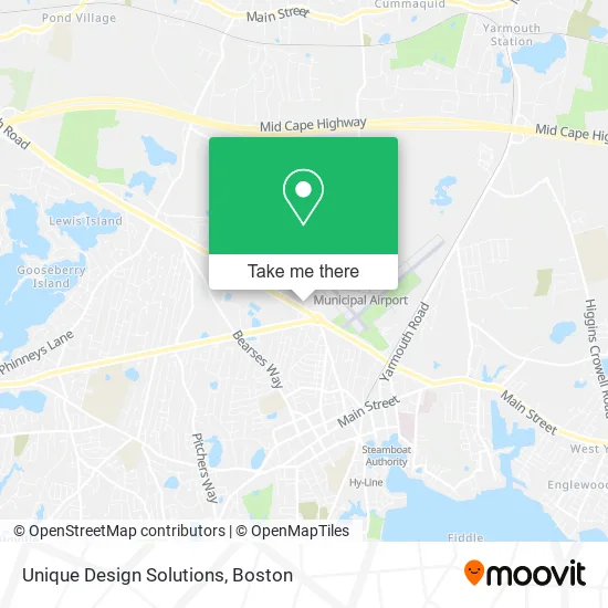 Unique Design Solutions map