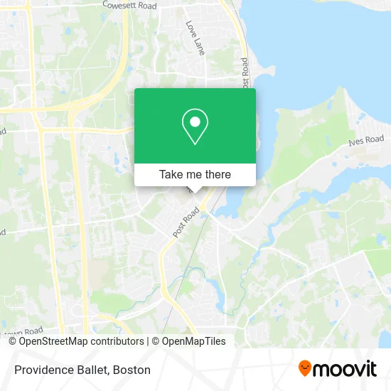 Providence Ballet map