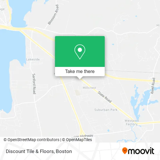 Discount Tile & Floors map