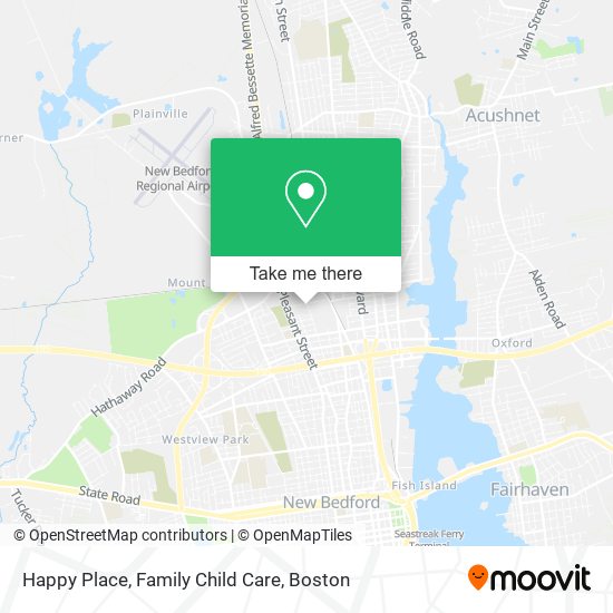 Happy Place, Family Child Care map