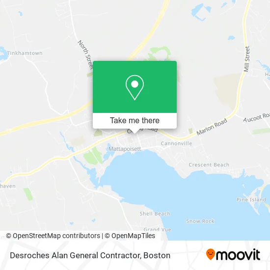 Desroches Alan General Contractor map