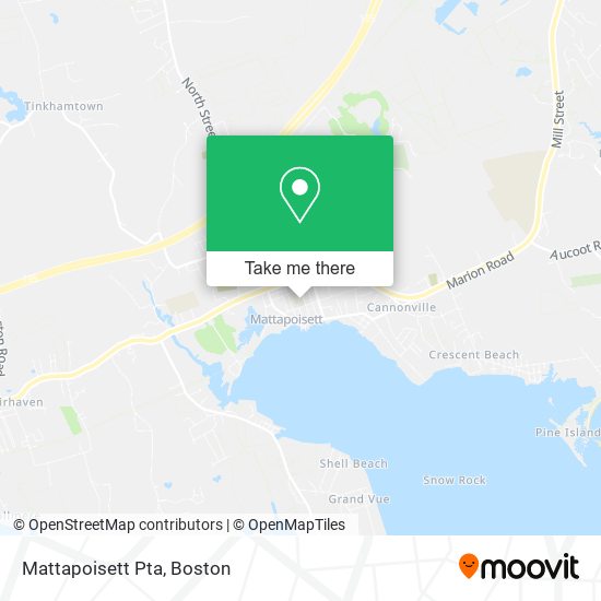 Mattapoisett Pta map