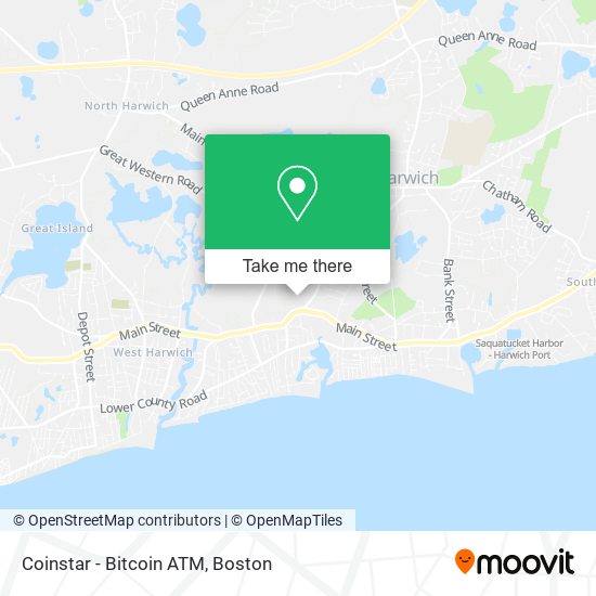 Coinstar - Bitcoin ATM map