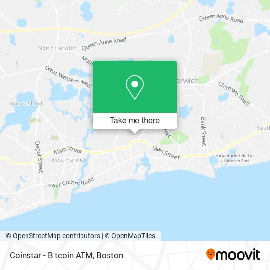 Coinstar - Bitcoin ATM map